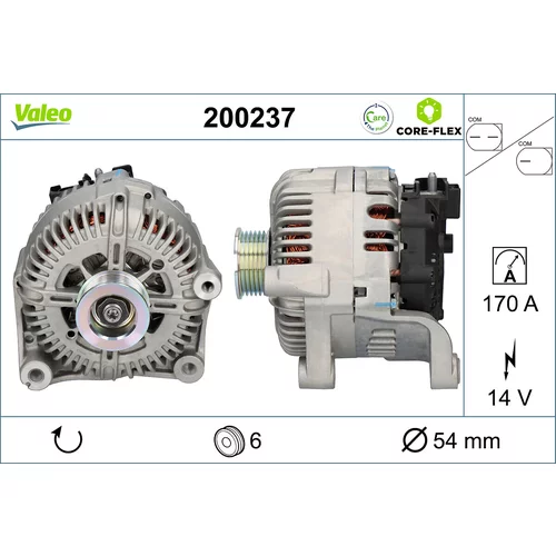 Alternátor VALEO 200237