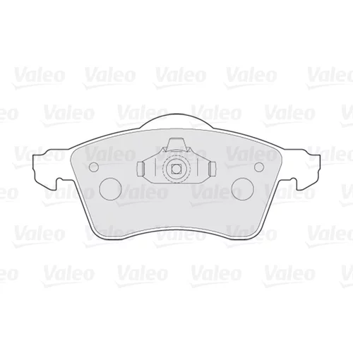 Sada brzdových platničiek kotúčovej brzdy 301675 /VALEO/ - obr. 1
