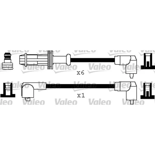 Sada zapaľovacích káblov VALEO 346449