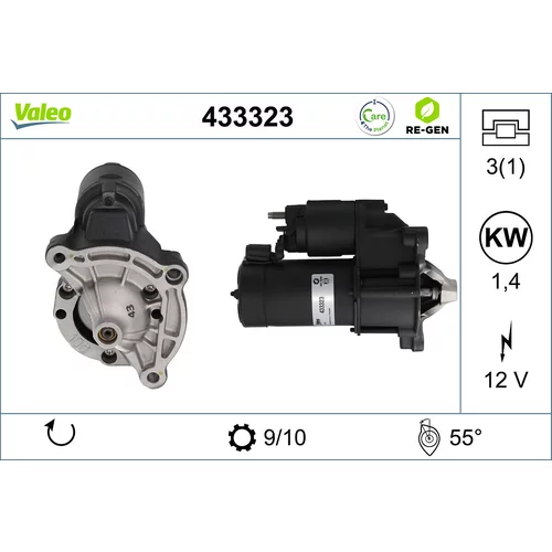 Štartér VALEO 433323