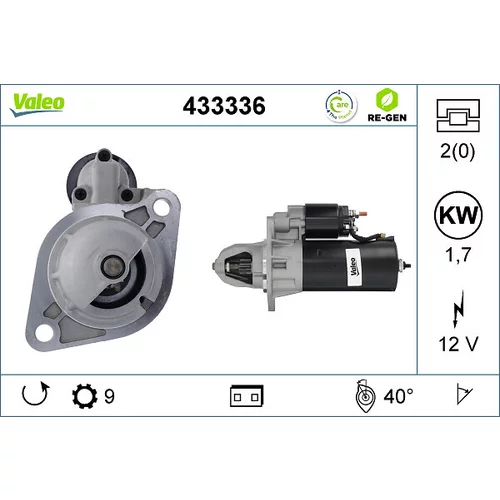 Štartér VALEO 433336