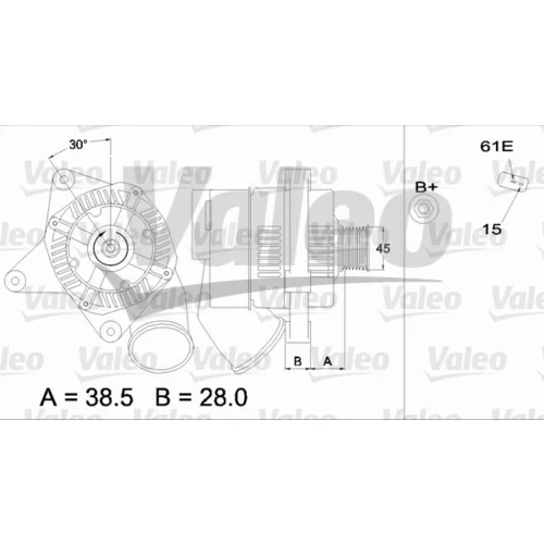 Alternátor 436487 /VALEO/ - obr. 7