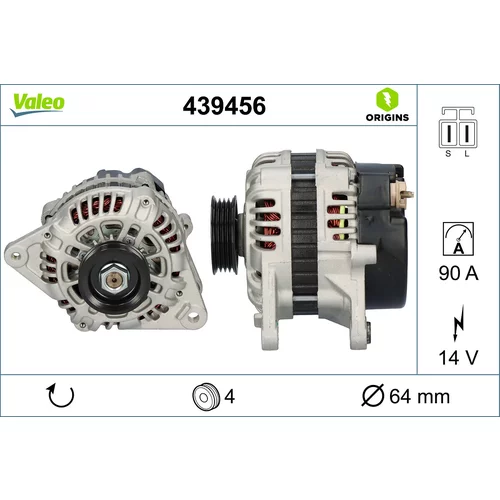 Alternátor VALEO 439456