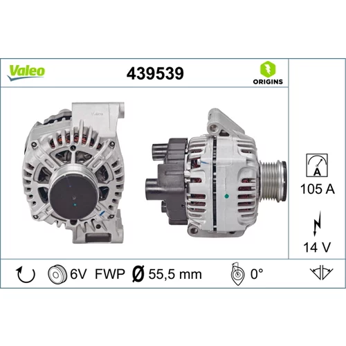 Alternátor VALEO 439539