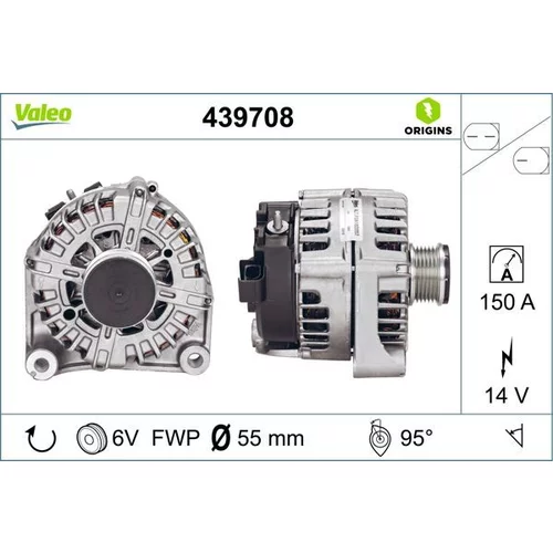 Alternátor VALEO 439708