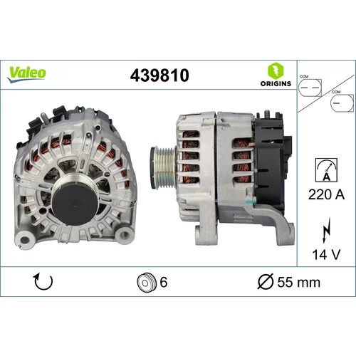 Alternátor VALEO 439810