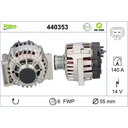 Alternátor VALEO 440353