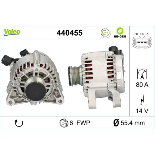 Alternátor VALEO 440455