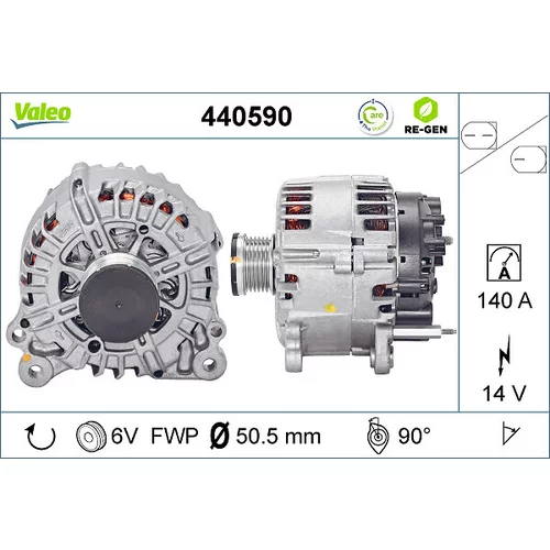 Alternátor VALEO 440590