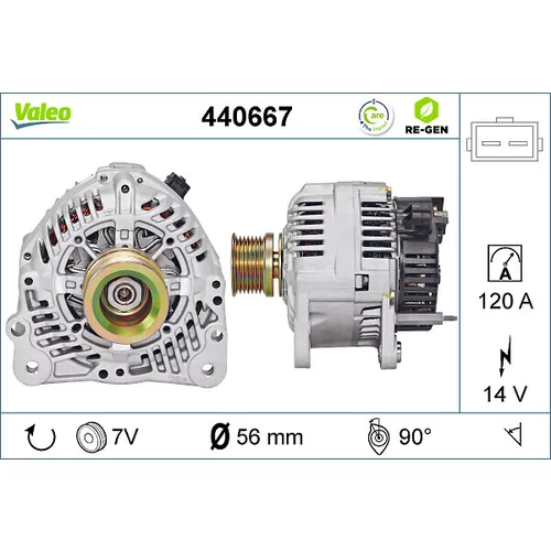 Alternátor VALEO 440667