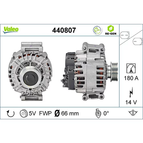 Alternátor VALEO 440807