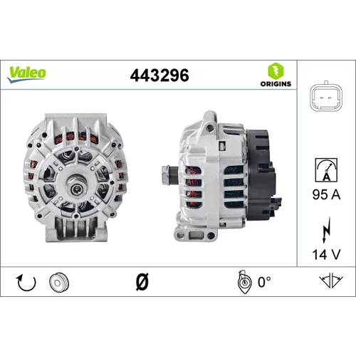 Alternátor VALEO 443296