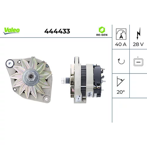 Alternátor VALEO 444433