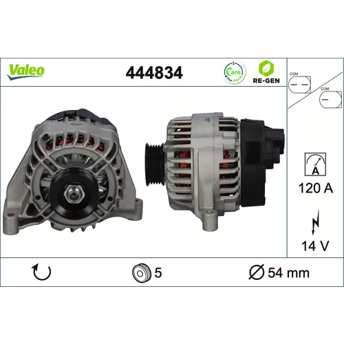 Alternátor VALEO 444834