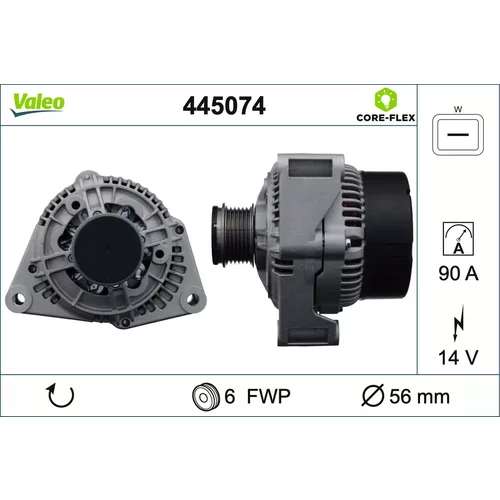 Alternátor VALEO 445074
