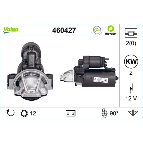 Štartér VALEO 460427