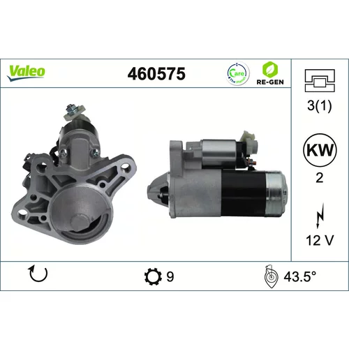 Štartér VALEO 460575