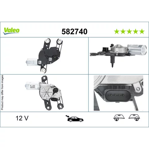 Motor stieračov VALEO 582740