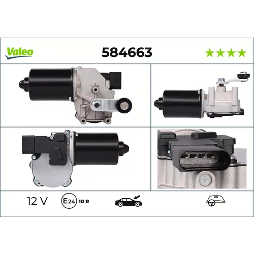 Motor stieračov VALEO 584663