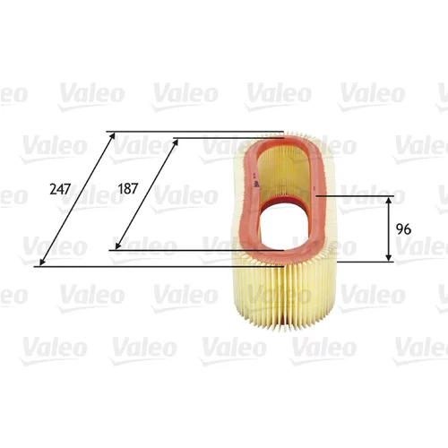 Vzduchový filter VALEO 585643