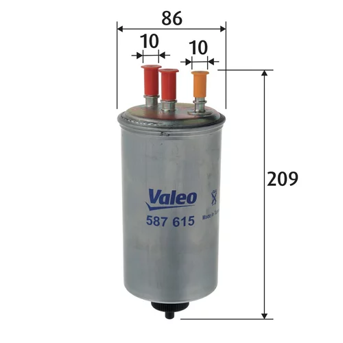 Palivový filter VALEO 587615
