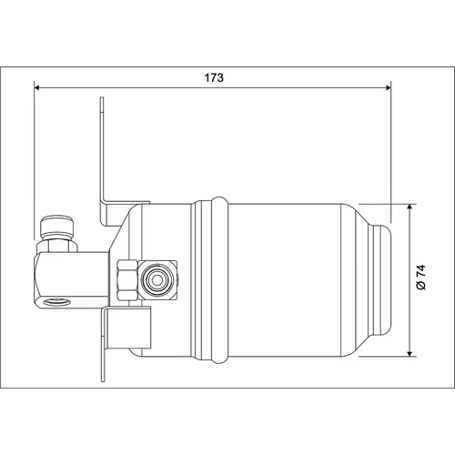 vysúšač klimatizácie VALEO 596648