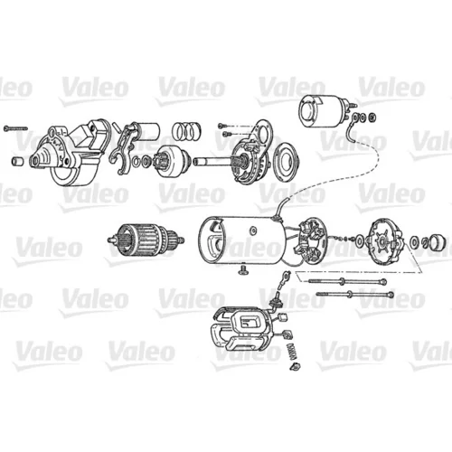Štartér D7G4 /VALEO/