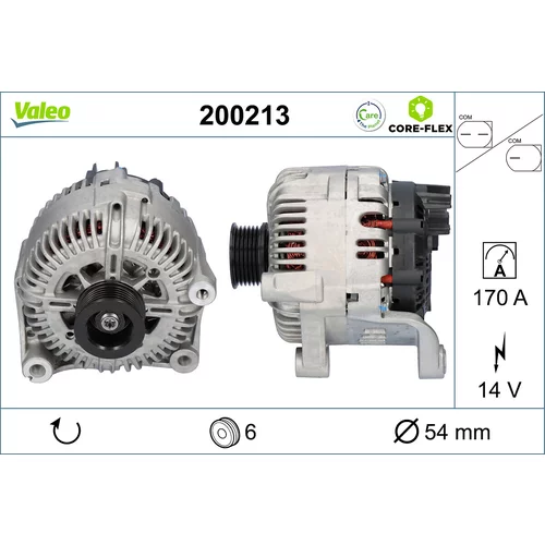 Alternátor VALEO 200213