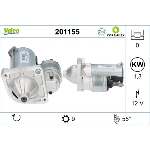 Štartér VALEO 201155