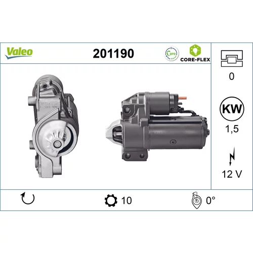 Štartér VALEO 201190