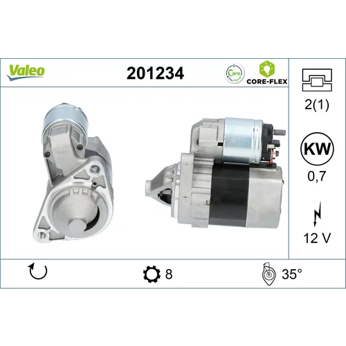 Štartér VALEO 201234