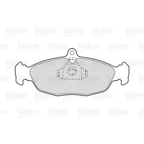 Sada brzdových platničiek kotúčovej brzdy 301356 /VALEO/ - obr. 1