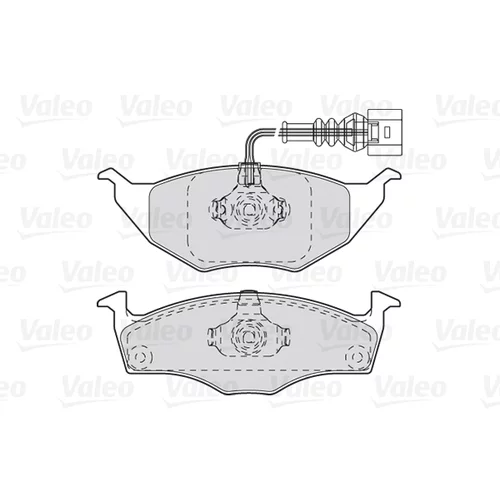 Sada brzdových platničiek kotúčovej brzdy 301734 /VALEO/ - obr. 1