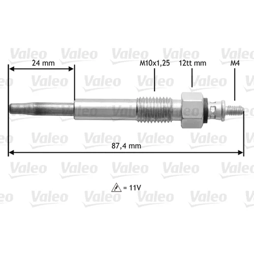 Žeraviaca sviečka VALEO 345159