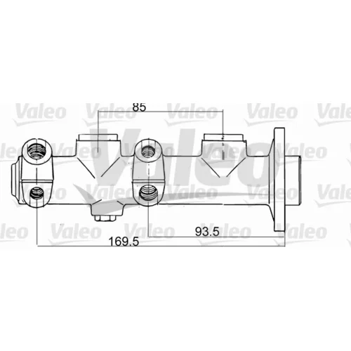 Hlavný brzdový valec VALEO 350628
