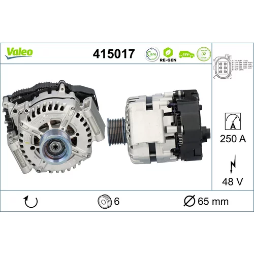 Generátor zapaľovania VALEO 415017