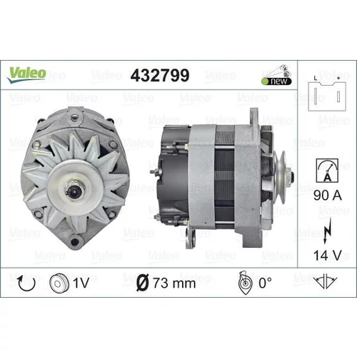 Alternátor VALEO 432799