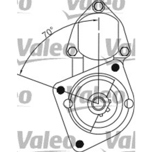 Štartér 433278 /VALEO/ - obr. 1