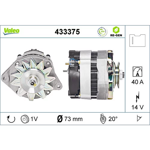 Alternátor VALEO 433375
