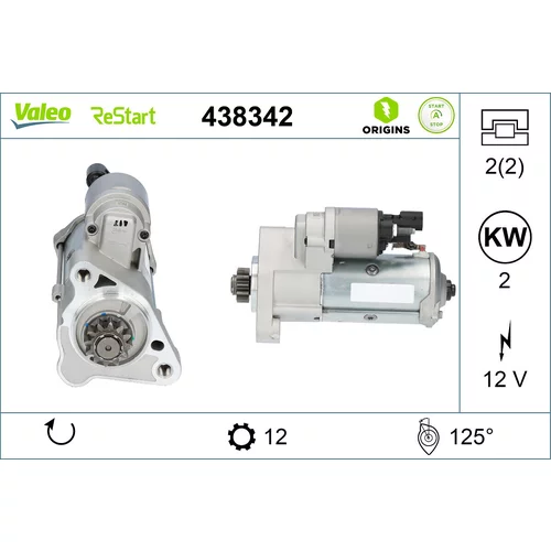 Štartér VALEO 438342