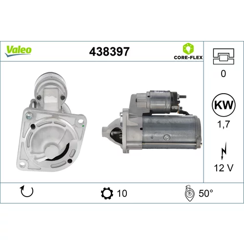 Štartér VALEO 438397