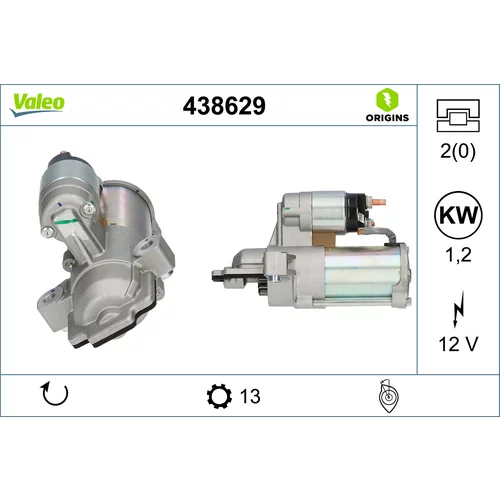 Štartér 438629 /VALEO/