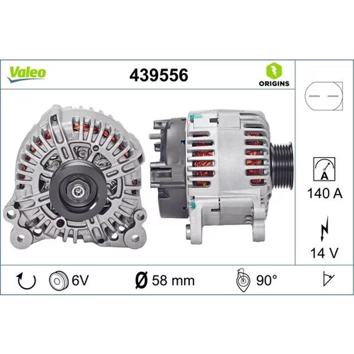 Alternátor VALEO 439556