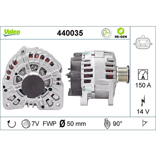 Alternátor 440035 /VALEO/