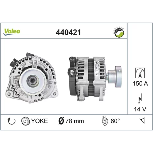 Alternátor VALEO 440421