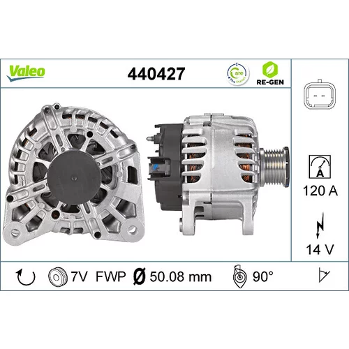 Alternátor VALEO 440427