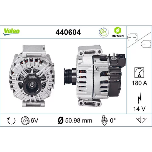 Alternátor VALEO 440604