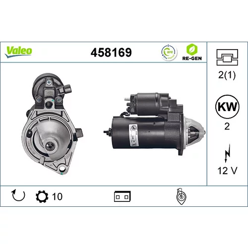 Štartér VALEO 458169