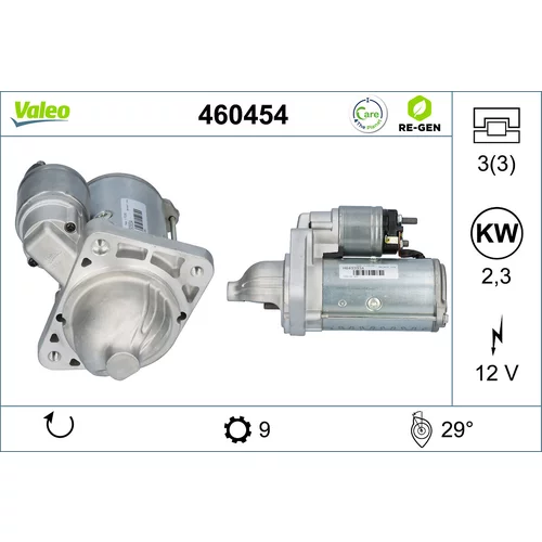 Štartér 460454 /VALEO/