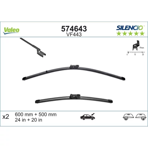 Stieracia lišta VALEO 574643